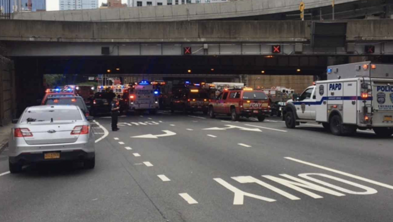 Al menos 32 heridos por choque en New York