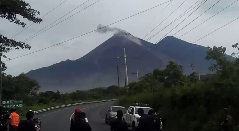 Nueva alerta de lava en Guatemala