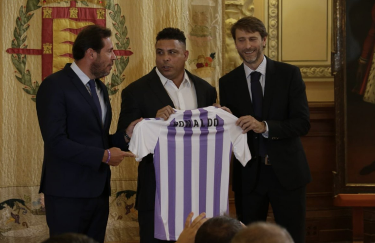 Ronaldo, máximo accionista del Valladolid