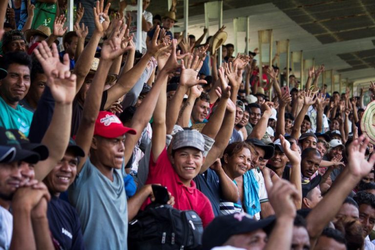 Caravana migrante continuará viaje a Querétaro