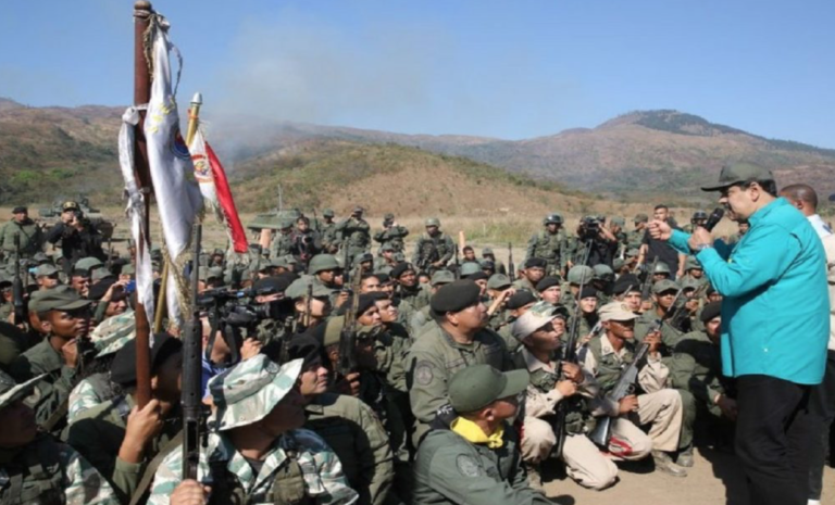 Maduro pide lealtad a sus militares