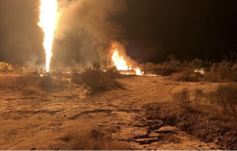 Nueva explosión en ducto de gasolina en Hidalgo