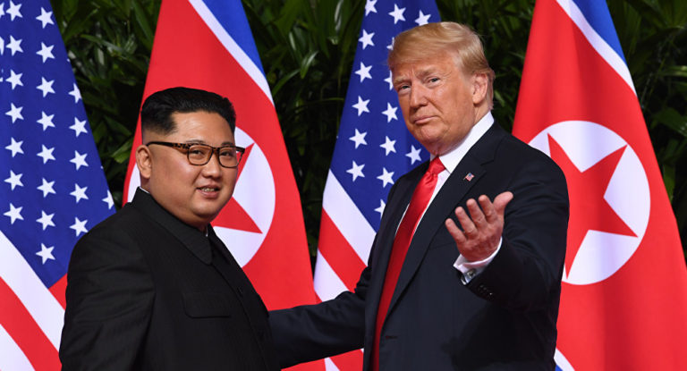 Trump planea abrir delegación en Corea del Norte