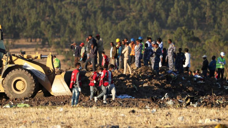 ONU envía condolencias tras accidente aéreo en Etiopía