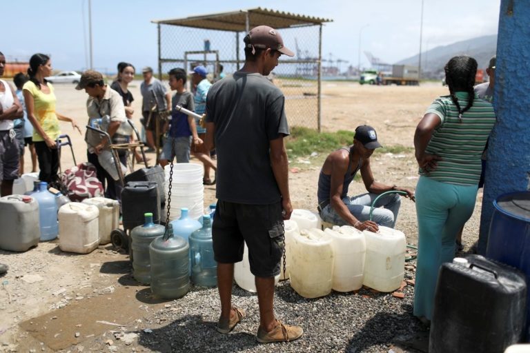 Venezuela sin agua tras histórico apagón