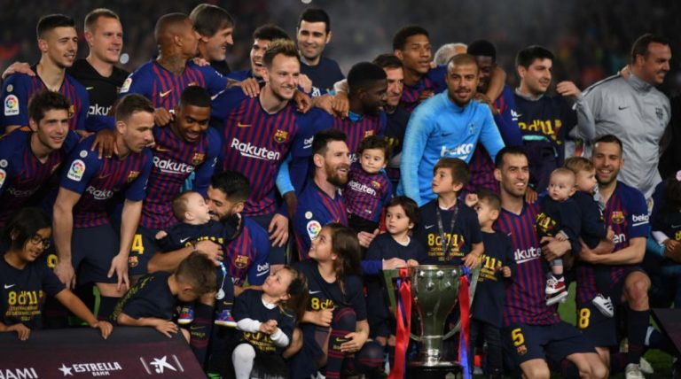 Con victoria ante el Levante, Barcelona se consagra bicampeón de La Liga