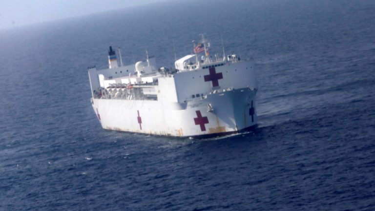 USNS Comfort atenderá a venezolanos en 11 países