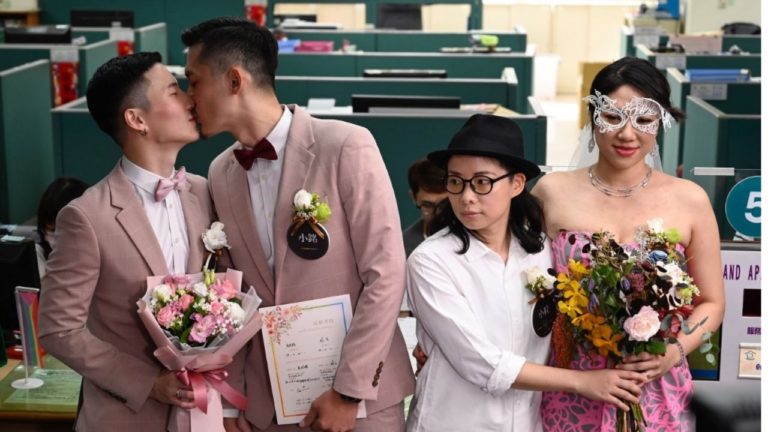 Taiwán registró los primeros matrimonios homosexuales