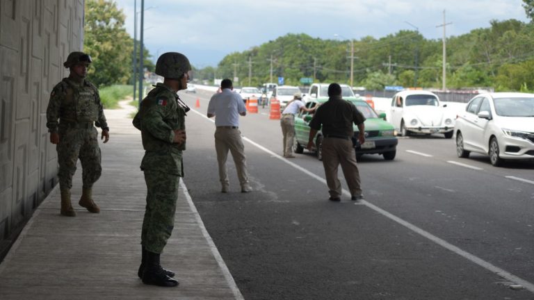 México refuerza seguridad de su frontera sur