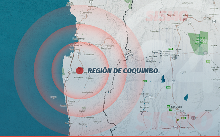 Chile: Sismo de magnitud 5.0 sacude norte del país