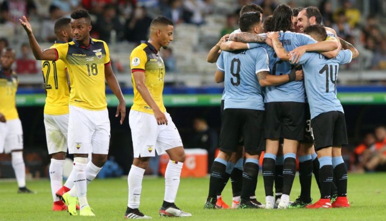 Copa América: Uruguay golea a Ecuador en su debut