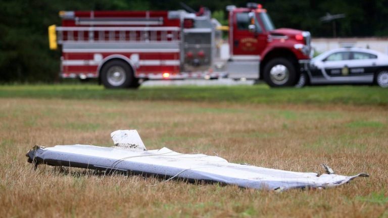 Accidente de avión deja un piloto gravemente herido
