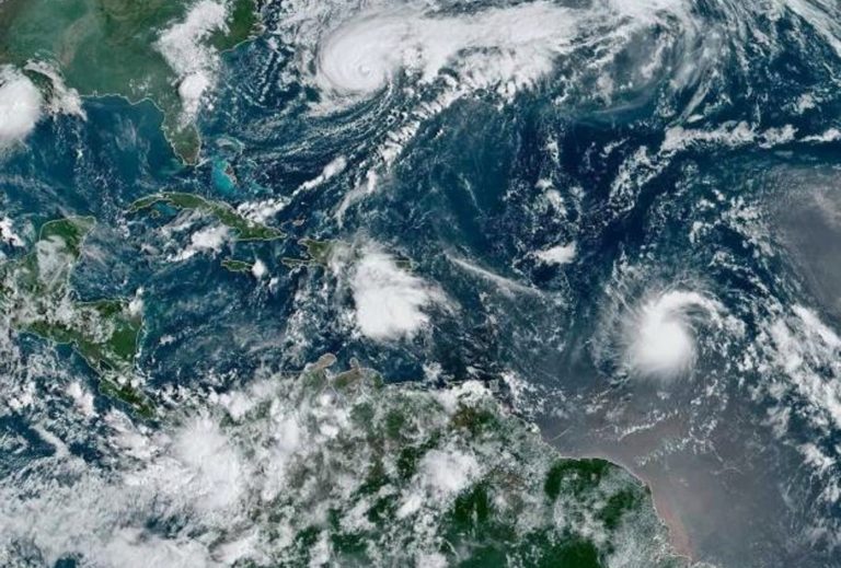 Quinto huracán de la temporada está sobre el Atlántico