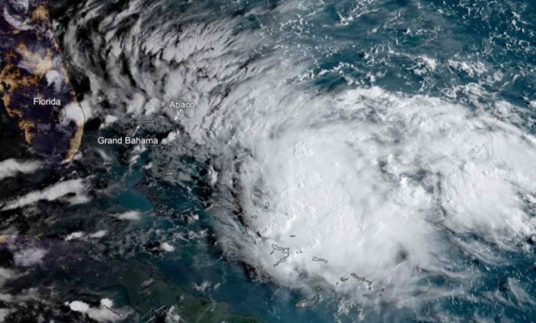 Humberto llegó a Bahamas como tormenta tropical