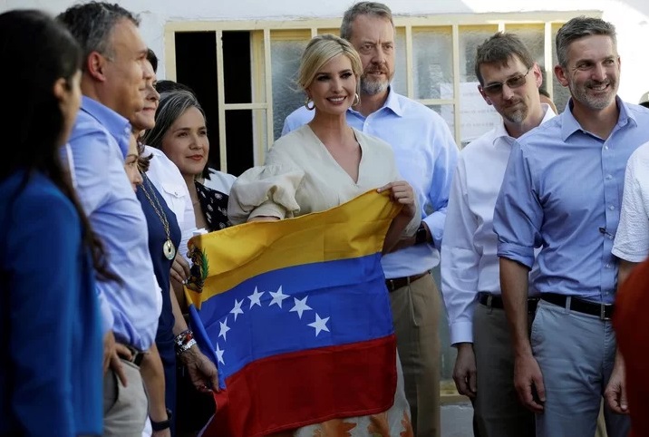 Ivanka Trump da apoyo desde Cúcuta a migrantes venezolanos