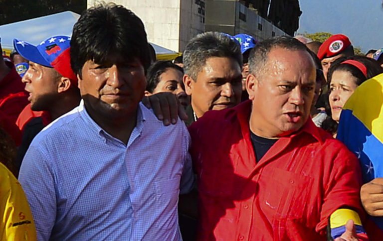 Diosdado Cabello acusa a EE.UU de apoyar conflicto en Bolivia