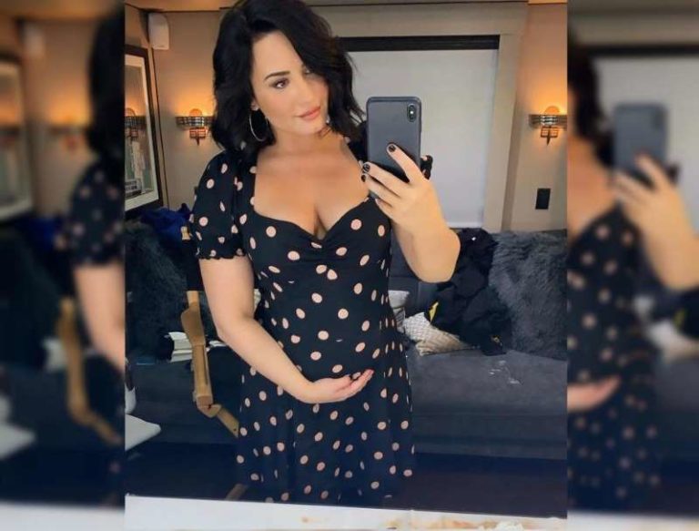 Una embarazada Demi Lovato sorprende a sus seguidores