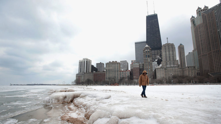 EEUU: Frente frío generará temperaturas bajo cero