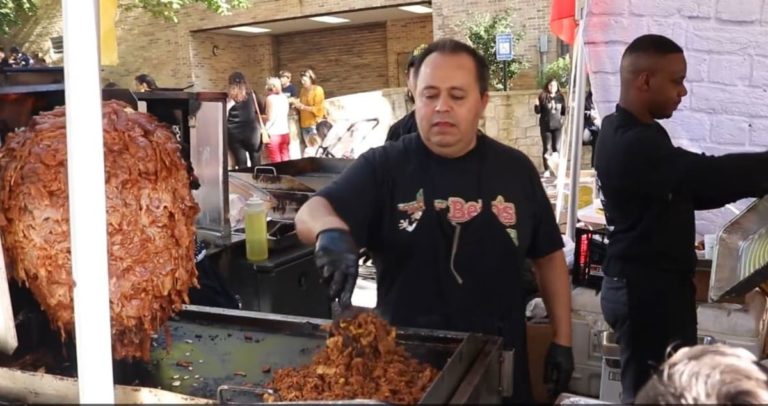 Un méxicano vendedor de tacos logró su sueño americano