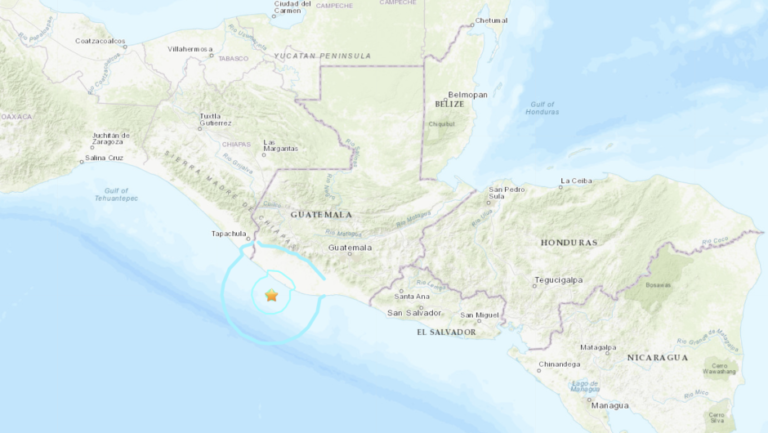 ¡Tembló! Sismo de magnitud 5,6 sacudió Guatemala