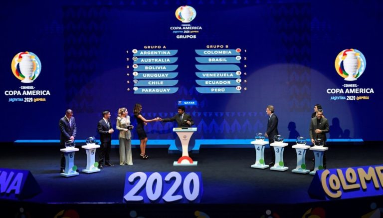 Definidos grupos de la Copa América: Argentina y Chile abren el telón