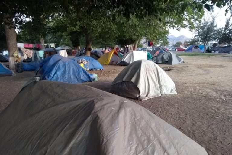Frontera México – EE.UU: Frío no perdona a migrantes en campamentos