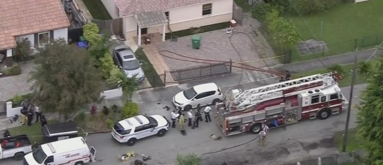 Mueren cuatro niños hispanos tras incendio en Miami