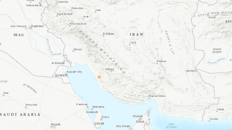 Dos sismos sacuden Irán tras ataque a tropas de EEUU