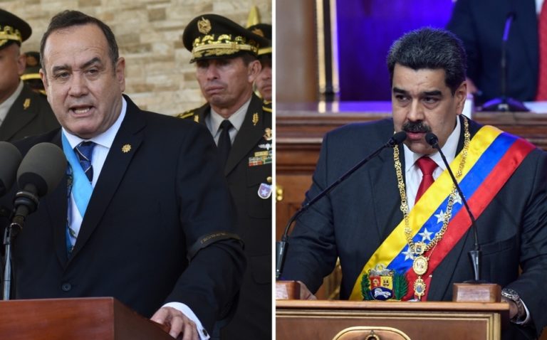 Giammattei hace frente a Maduro y rompe relaciones