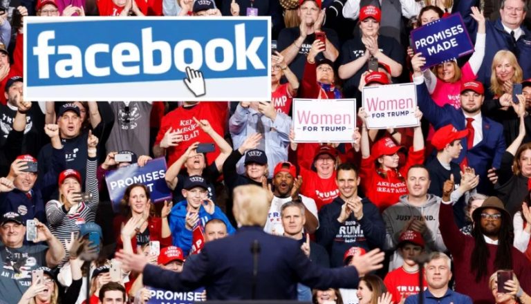 Trump paga a Facebook para arremeter contra inmigrantes