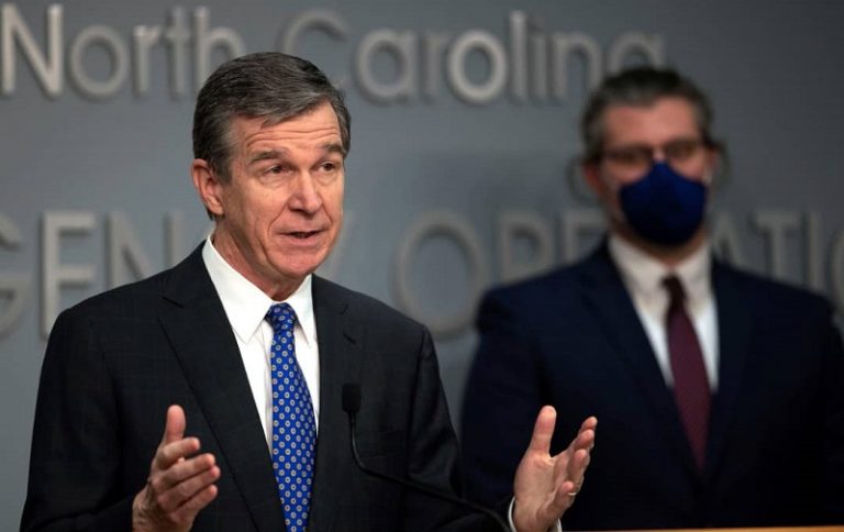 Así impacta la tormenta en Carolina del Norte