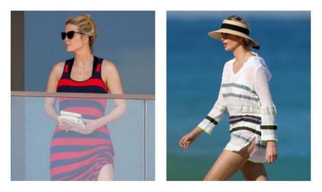 Captan Ivanka Trump en modo relax en playas de Florida