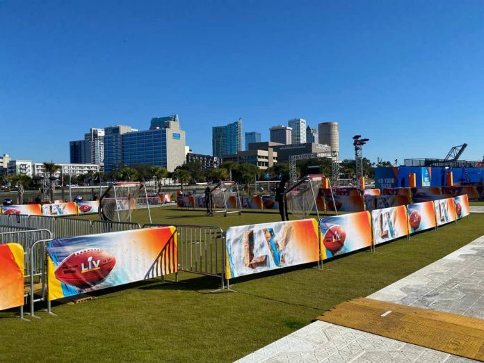 Así será el fuerte dispositivo de seguridad para el Super Bowl