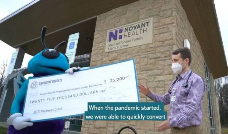 Fundación de los Hornets otorga a Novant Health ayuda para minorías