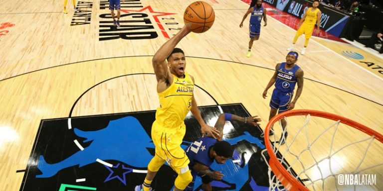 Antetokounmpo gana MVP del All-Star Game con impresionante actuación