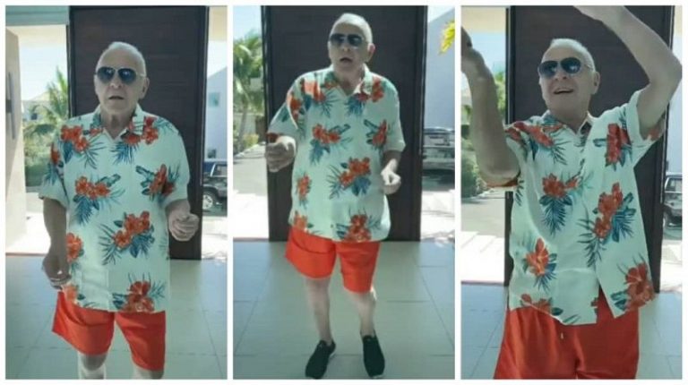 Anthony Hopkins se hace viral bailando al ritmo de Elvis Crespo