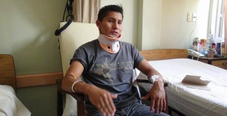 Sobreviviente de desastre aéreo de Chapecoense se salva de nuevo de la muerte