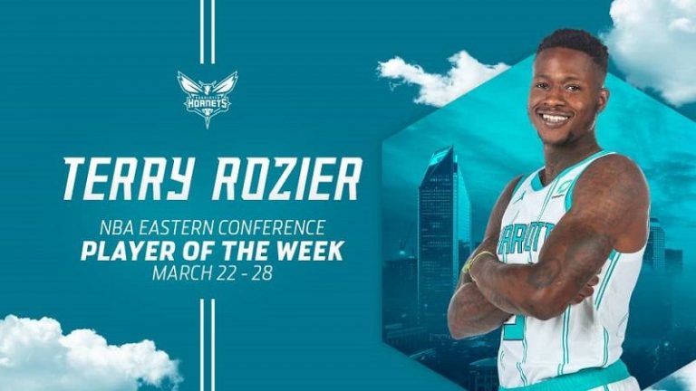 Terry Rozier se lleva los honores como jugador de la semana