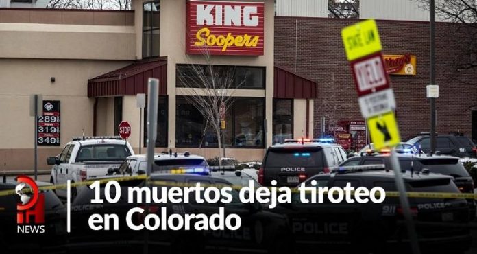 Tiroteo dejó al menos 10 muertos en supermercado de Colorado