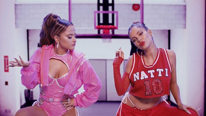 Natti Natasha y Becky G se juntan para el «Ram Pam Pam»