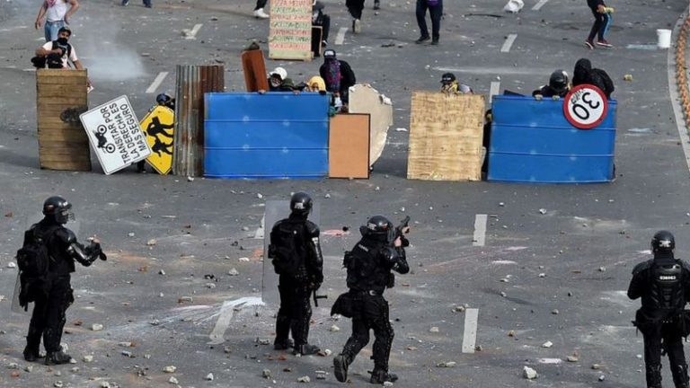 Violencia sin freno en Colombia tras una semana de protestas