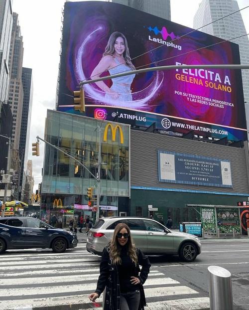 Gelena Solano escapó de tiroteo en Times Square