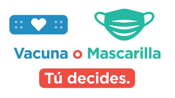 «Vax Up or Mask Up», la nueva campaña contra la COVID-19 en NC
