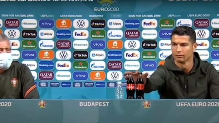 Acciones de la bolsa cerraron en baja tras gesto de Cristiano Ronaldo