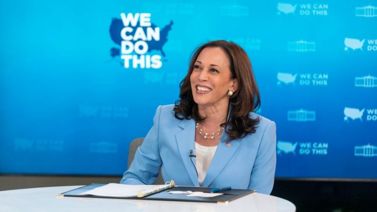 Kamala Harris llegó a la frontera con México