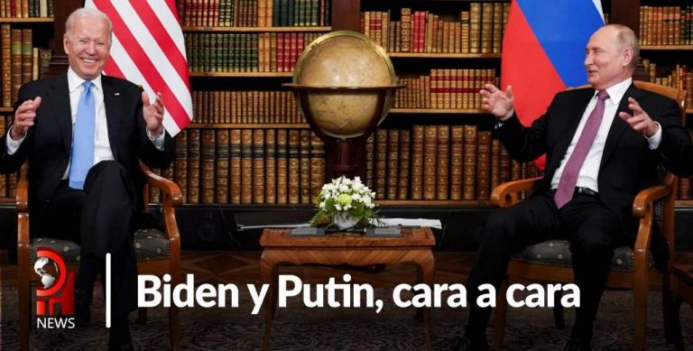 Putin y Biden en Ginebra Armas nucleares y ciberseguridad