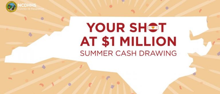Sorteo de vacunación: Un residente de NC ganará hoy $1 millón