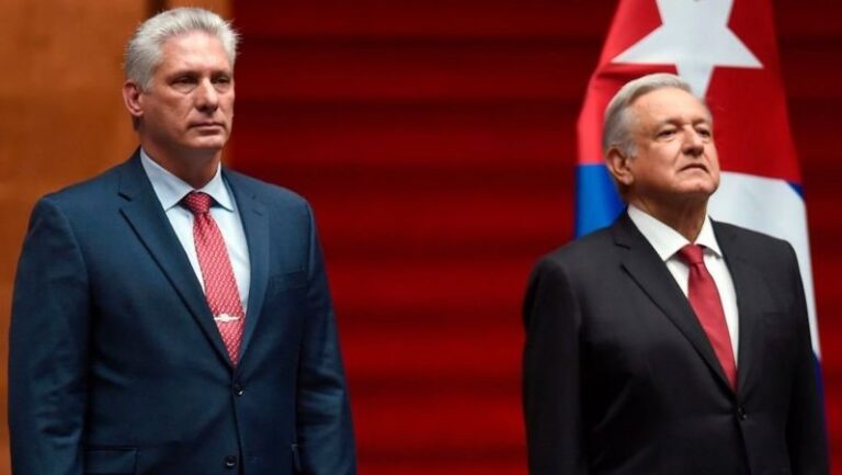 AMLO critica a EE.UU., por el embargo a Cuba