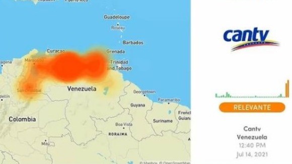 En Venezuela falla red de fibra óptica y en Cuba apagón de Internet