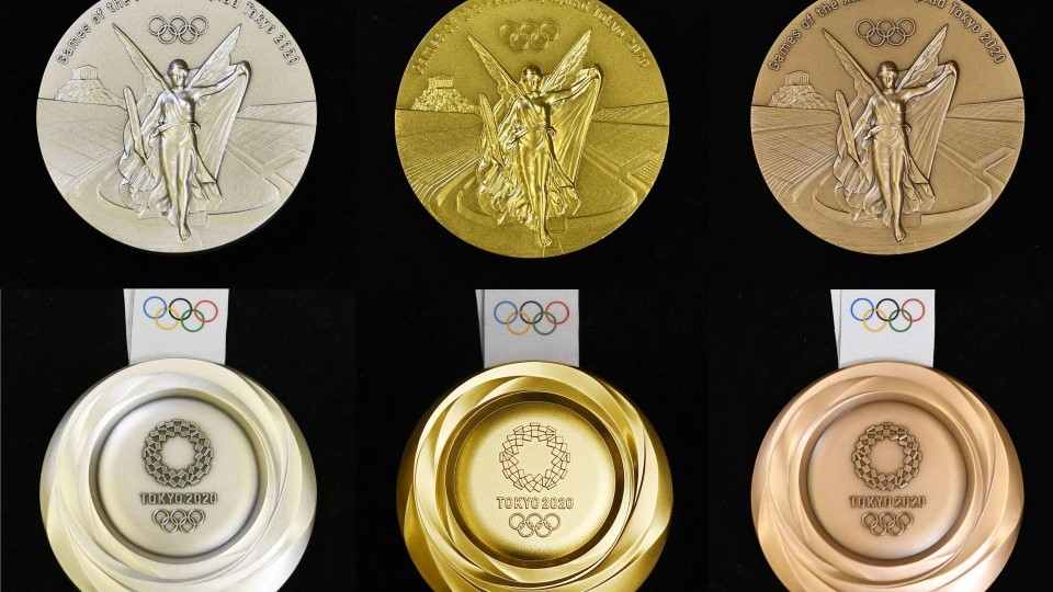 Las medallas olímpicas de Tokio 2020 ¡son recicladas!